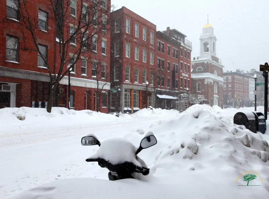 Boston during the historic 2015 winter