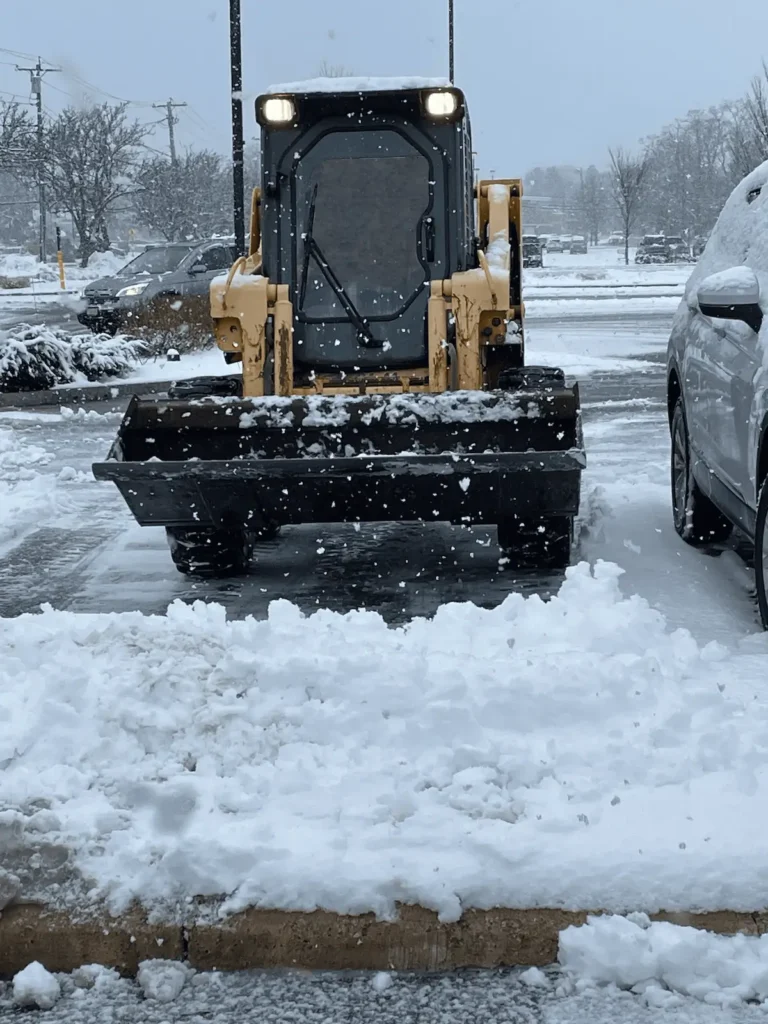 parking lot snow removal in Salem Massachusetts