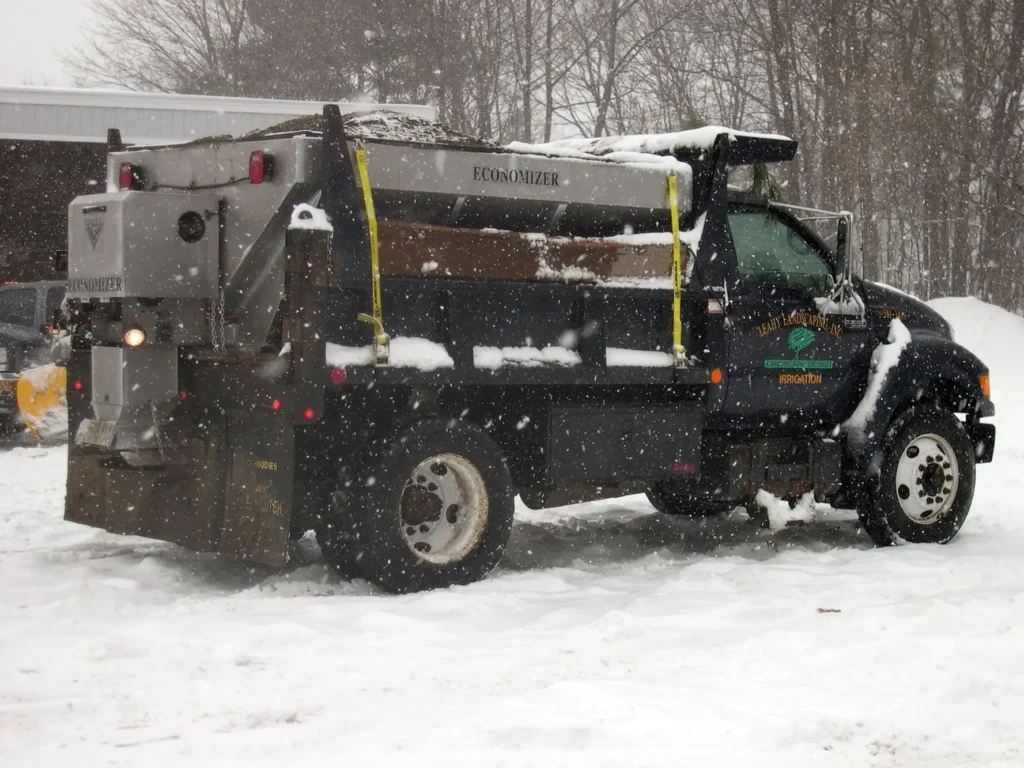 commercial snow plowing in swampscott, massachusetts